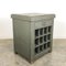 Vintage Industrial Printer Table Kitchen Island with Stone Top 2