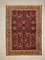 Turkish Red and Beige Distressed Wool Tribal Rug, 1960s, Image 1