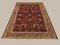 Turkish Red and Beige Distressed Wool Tribal Rug, 1960s 2