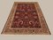 Turkish Red and Beige Distressed Wool Tribal Rug, 1960s, Image 2