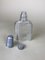 Vintage Italian Fratelli Branca Glass Flask with Aluminum Cup, 1950s 4