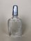 Italienische Vintage Fratelli Branca Glasflasche mit Aluminium Tasse, 1950er 1