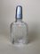 Italienische Vintage Fratelli Branca Glasflasche mit Aluminium Tasse, 1950er 3