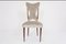 Italian Pearl Gray Velvet Dining Chairs by Ico Parisi, 1950s, Set of 6 1