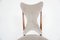 Italian Pearl Gray Velvet Dining Chairs by Ico Parisi, 1950s, Set of 6 6