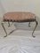 Mid-Century Brass and Marble Coffee Table, Image 1