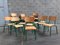 French School Chairs from Mullca, 1960s, Set of 20, Image 5