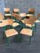 Chaises d'Ecole de Mullca, France, 1960s, Set de 20 7