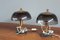 Mid-Century Italian Acrylic Glass and Brass Table Lamps, 1960s, Set of 2 5