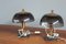 Mid-Century Italian Acrylic Glass and Brass Table Lamps, 1960s, Set of 2, Image 5