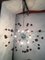 Sputnik Chandelier with Violet Murano Glass by Italian Light Design 2