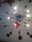 Sputnik Chandelier with Violet Murano Glass by Italian Light Design 3