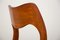 Teak and Skai Model 71 Side Chairs by Niels Otto Møller for J.L. Møllers, 1960s, Set of 6, Image 4