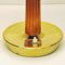 Swedish Teak and Brass Table Lamp by Hans Bergström for ASEA, 1940s, Image 7