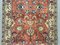 Türkischer Stammtisch Teppich in Rot & Beige aus Wolle, 1960er 9