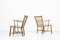 Vintage Magasin du Nord Easy Chairs by Hans J. Wegner for FDB, Set of 2 15