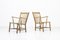 Vintage Magasin du Nord Easy Chairs by Hans J. Wegner for FDB, Set of 2 14
