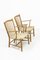 Vintage Magasin du Nord Easy Chairs by Hans J. Wegner for FDB, Set of 2 4