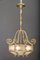 Lampadario Art Deco, Austria, anni '20, Immagine 4