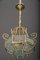 Lámpara de araña austriaca Art Déco, años 20, Imagen 5