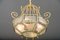 Lámpara de araña austriaca Art Déco, años 20, Imagen 16