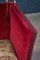 Rotes dänisches Vintage Velour Knole Sofa 11