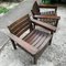 Teak Garden Chairs, 1960s, Set of 2, Image 3