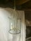 Lampada da soffitto con lanterna in bronzo argentato, anni '20, Immagine 1