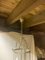 Lampada da soffitto con lanterna in bronzo argentato, anni '20, Immagine 4