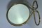 Brass Table or Wall Mirror, 1950s, Image 8