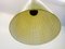 Mid-Century Diabolo Yellow Glass Ceiling Lamp by Aloys Gangkofner for Peill & Putzler, 1950s 5