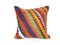 Handmade Square Geometrical Turkish Cushion Cover, Image 1