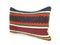 Striped Lumbar Kilim Cushion Cover 2