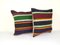 Pair Turkish Kilim Cushion Cover, Image 3