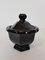 Black Crystal Model Harcourt Sugar Bowl from Baccarat, 1940s, Image 2