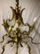 Bronze 8-Arm Chandelier, 1920s 4