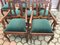 Vintage Louis XV Style Oak Dining Chairs, 1940s, Set of 8, Image 11