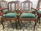 Vintage Louis XV Esszimmerstühle aus Eiche, 1940er, 8er Set 5