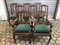 Vintage Louis XV Style Oak Dining Chairs, 1940s, Set of 8 8