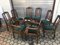 Vintage Louis XV Style Oak Dining Chairs, 1940s, Set of 8, Image 3