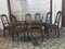 Vintage Louis XV Style Oak Dining Chairs, 1940s, Set of 8 15