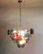 Space Age Multicolored Murano Glass Ceiling Lamp, 1980s, Immagine 12