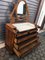 19th Century Walnut and Marble Dressing Table 10