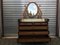 19th Century Walnut and Marble Dressing Table 12