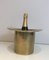 French Brass Top Hat Champagne Bucket, 1920s 5
