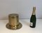 French Brass Top Hat Champagne Bucket, 1920s 2