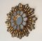 Small Italian Giltwood Sunburst Mirror, 1970s, Image 2