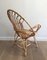 French Egg-Shaped Rattan Armchairs, 1950s, Set of 2 8