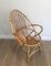 French Egg-Shaped Rattan Armchairs, 1950s, Set of 2, Image 1