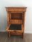 Empire Clapper Secretaire in Burr Walnut with Detached Columns and Secret Drawer, France, 1850s, Image 2